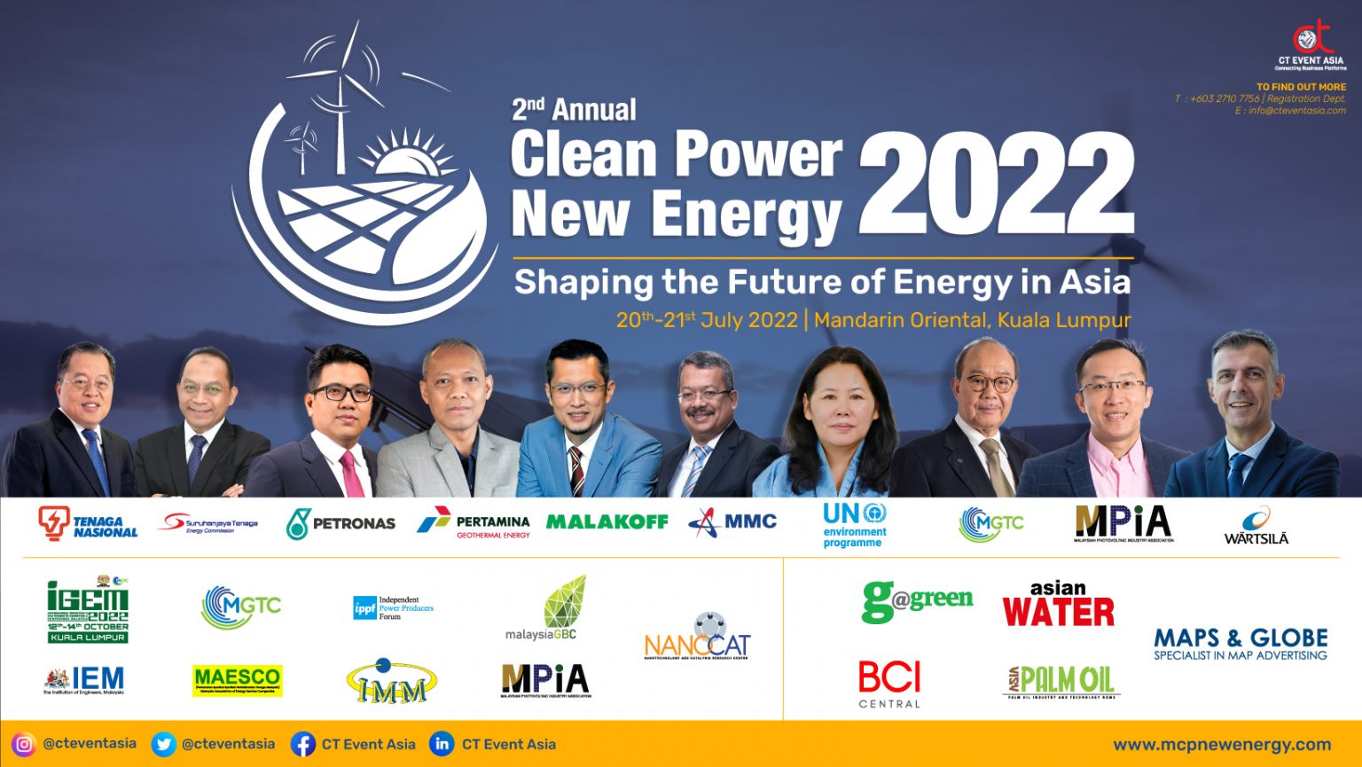 2nd Annual Clean Power & New Energy 2022