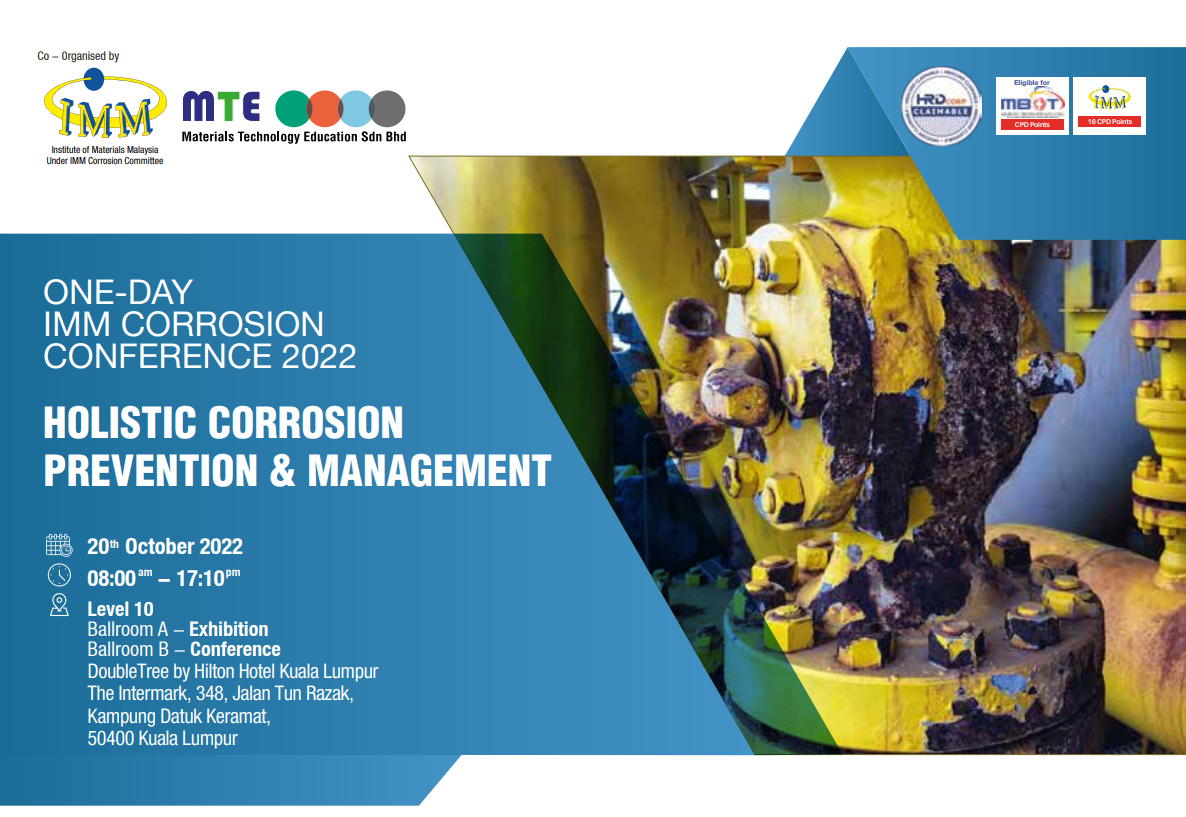 One-Day IMM Corrosion Conference 2022